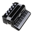 thumbnail image 3 of Mini 1/12 Dollhouse Wooden Accordion Miniature Musical Instruments Model Home Decor Toys, 3 of 5