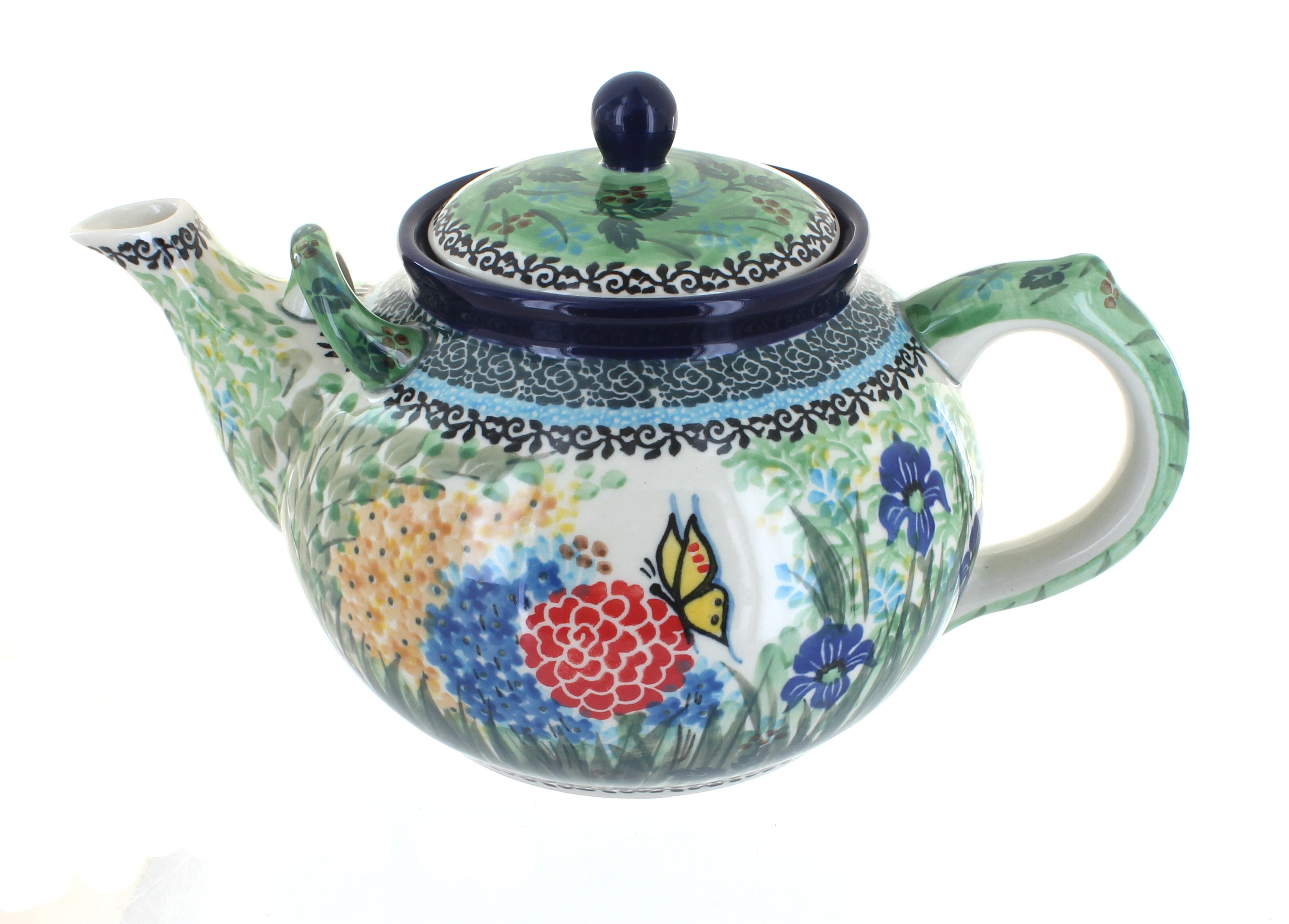 Polish Pottery Teresa Large Teapot