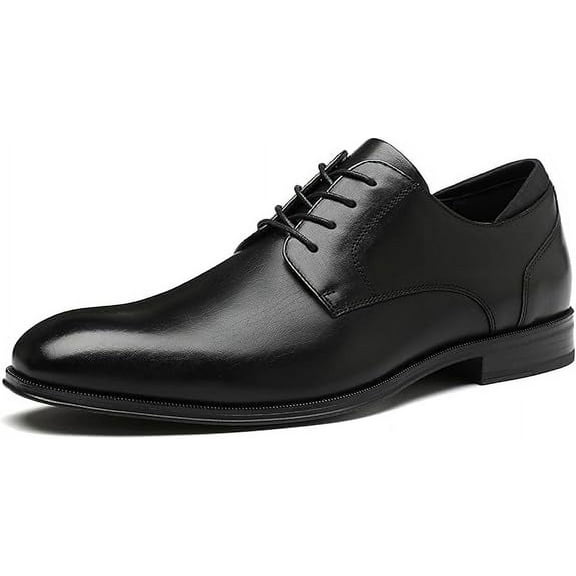 Mens Classic Formal Oxford Lace Up Wedding Pointed Toe Dress Shoes Black