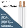 thumbnail image 2 of Southwire 55682144 250 ft. 16 Gauge 2 Conductor Lampwire, White, 2 of 4