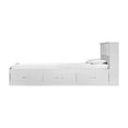 thumbnail image 5 of Better Home Products California Wooden Queen Captains Bed in White, 5 of 14