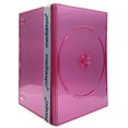 thumbnail image 2 of CheckOutStore 10 Slim Clear Red Color Single DVD Cases 7MM, 2 of 3