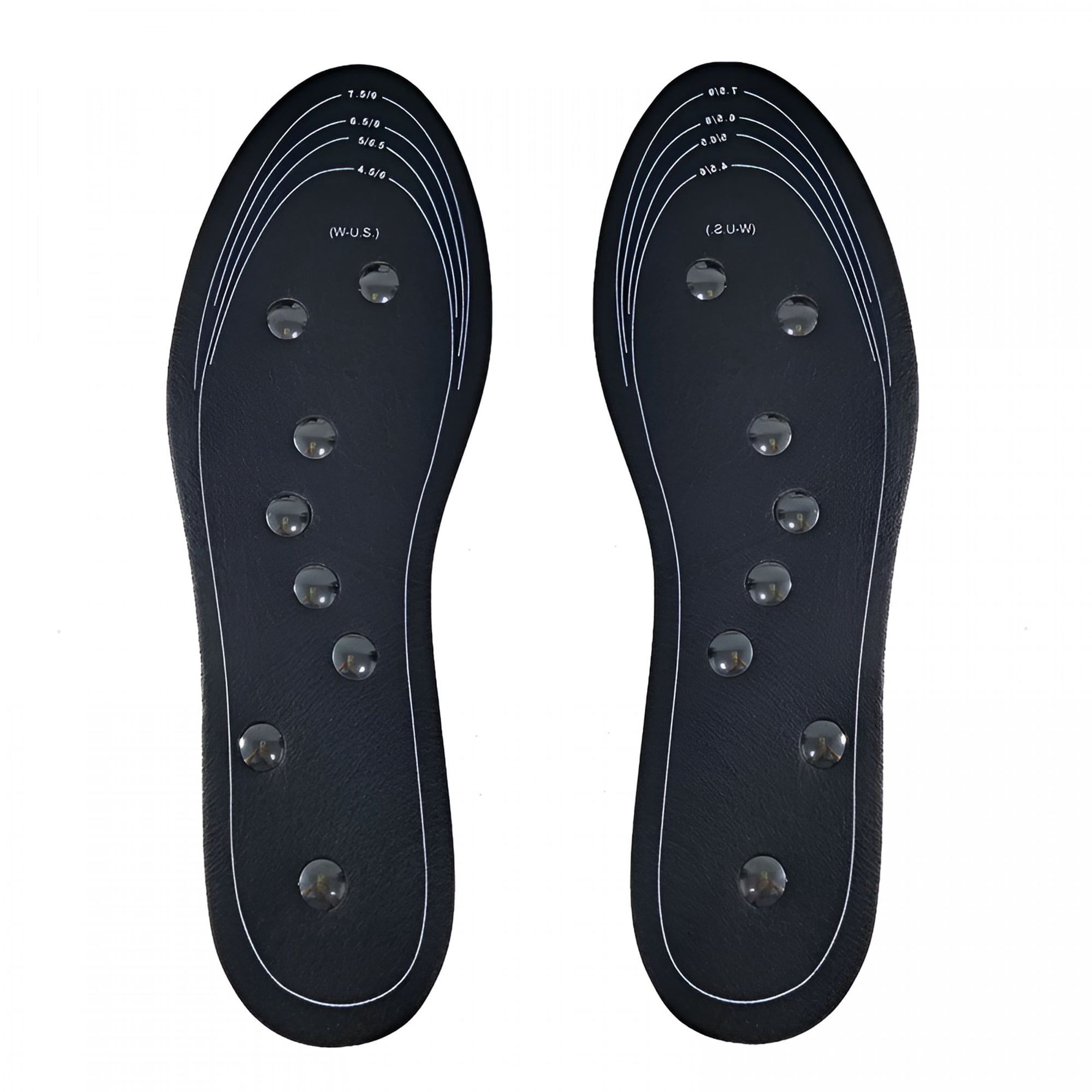TELOLY Magnetic Insoles Shoe Foot Arch Support Inserts Acupressure Neuropathy Pad Reflexology Pads