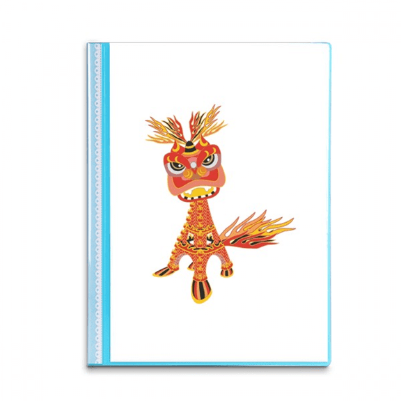 China France Eiffel Tower Lion Book Sheet Protectors Portfolio Binder Folder