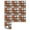P, variant on SLYNSHome 1Set 10pc Self Adhesive Tile Sticker Kitchen Bathroom Wall Sticker Decoration