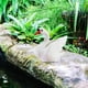 thumbnail image 1 of Modelo de cisne artificial, pájaro de simulación, modelo de pájaro de plumas artificiales decorativo realista para césped, patio, jardín, patio DYNWAVEMX Figuras de pájaros, 1 of 8
