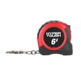 thumbnail image 6 of Hyper Tough 6-Foot Tape Measure with Keychain, 6 of 17