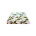 thumbnail image 2 of EGNMCR Fitted Sheet Comfortable Cool Fitted Sheets With Floral Patterns Mattress Protective Cover Easily To Clean And Maintain Double Bed Or Singles Bed Sheets polyester Fitted sheet, 2 of 6