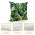 thumbnail image 4 of GOSMITH  Palm Leaves Decorative Throw Pillow Cover Case,Tropical Palm Leaves Jungle Leaf Outdoor Pillow Cases Square Cushion Covers for Sofa Couch Bed, 4 of 5