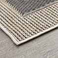 thumbnail image 4 of Bliss Rugs Bailey Transitional 8' x 10' Black and Natural Indoor Outdoor Area Rug, 4 of 8