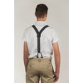 thumbnail image 6 of Suspender Store Pinstripe Pattern Suspenders - 1.25-Inch Wide Elastic - Y-Back - Button - 4 Colors, 6 of 6