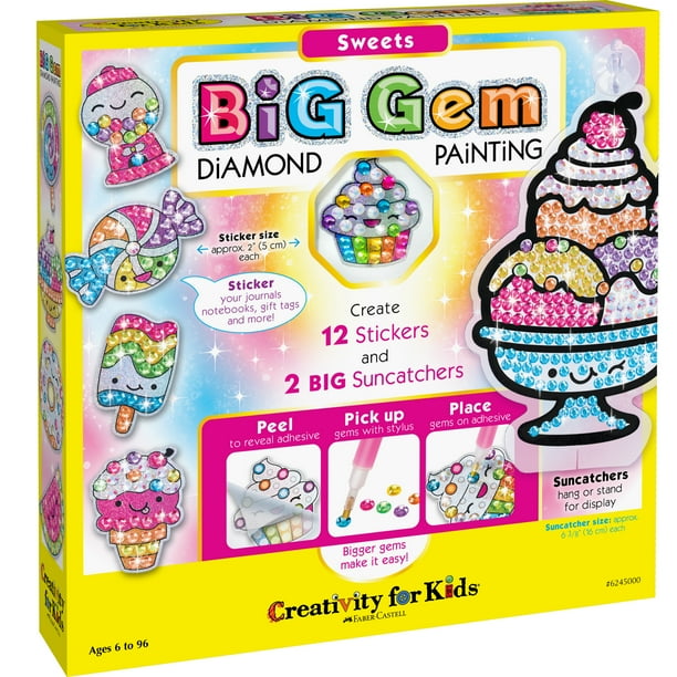 Creativity for Kids Big Gem Diamond Painting Kit Child Craft Sweet