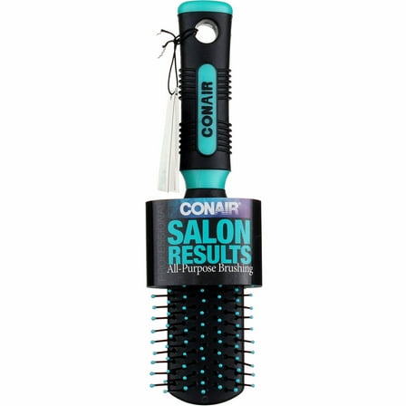 Conair Professional Salon Results All Purpose Hair Brush with Nylon Bristle, Colors May Vary 1 ea (Pack of 2)