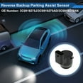 thumbnail image 2 of Sensores de Estacionamiento de Respaldo en Reversa Unique Bargains No.3C0919275J para Volkswagen Jetta Mk5 1.6 FSI 2.0 FSI 2.0 TDI 2005-2010 Sensor de Asistencia de Estacionamiento Negro 1 Pc, 2 of 6