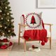 thumbnail image 4 of Linen Christmas Pillowcase 17.71x17.71in Used For Christmas Decoration Winter Holiday Decoration Pillow Cover Suitable For Home Sofas, 4 of 6