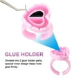 thumbnail image 3 of Glue Rings INFILILA 200PCS Glue Rings for Eyelash Extensions Disposable Rings For Lashes Lovely Heart Shape Lash Extension Supplies for Eyelash Extension Lash Glue Holder Fanning Ring Holder, 3 of 5