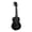 Black, variant on Amahi Penguin Series Ukulele | Light Blue