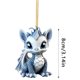 thumbnail image 3 of Colgante Con Estampado Navideño De Dragoncito Adorable Para Colgar En El Árbol De Navidad, Decoración Para El Hogar, Alféizar De La Ventana, Colgante Para El Coche, Colgante Para La Mochila, 3 of 6