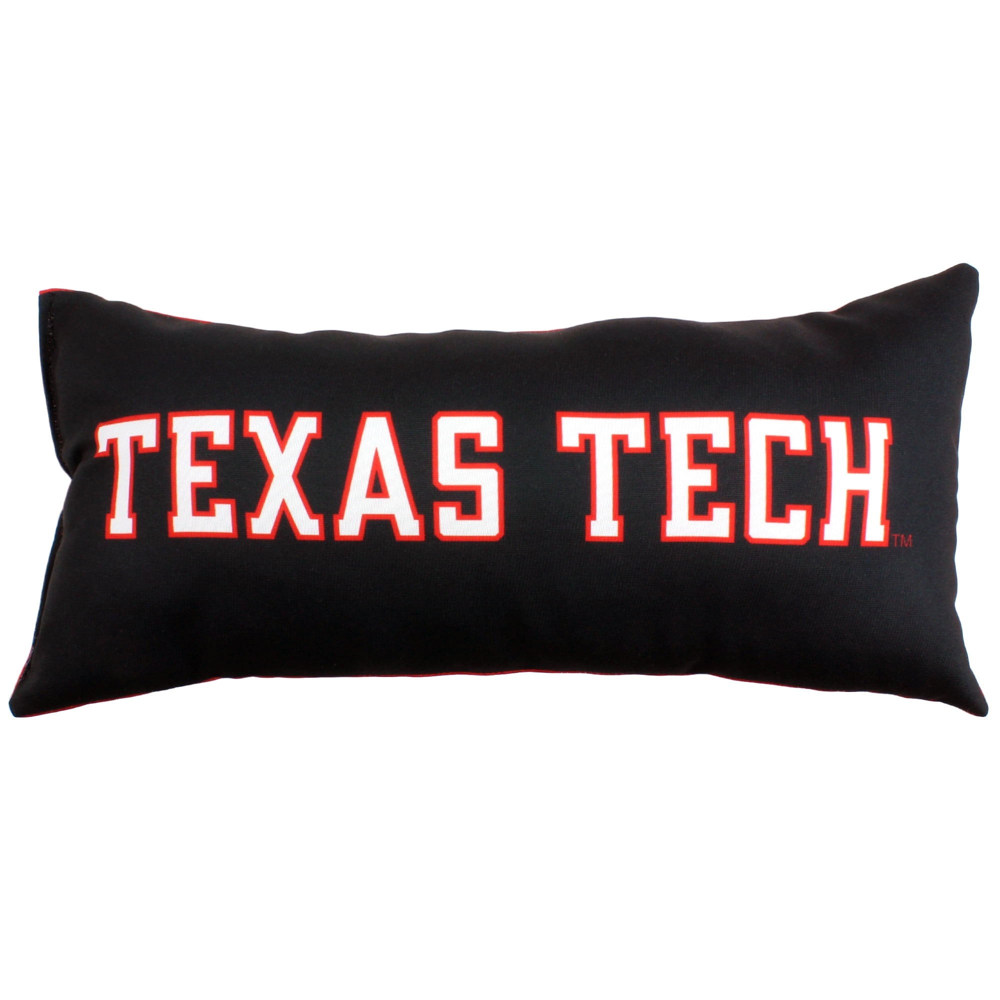 College Covers 16" x 6" Texas Tech Red Raiders Polyester Bolster Pillow
