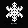 thumbnail image 3 of Christmas Decorations Featured Christmas/Christmas Decorations-Three-dimensional Snowflake Strings Fake Snowflake Dance Props Year Decorations 5pcs, 3 of 9