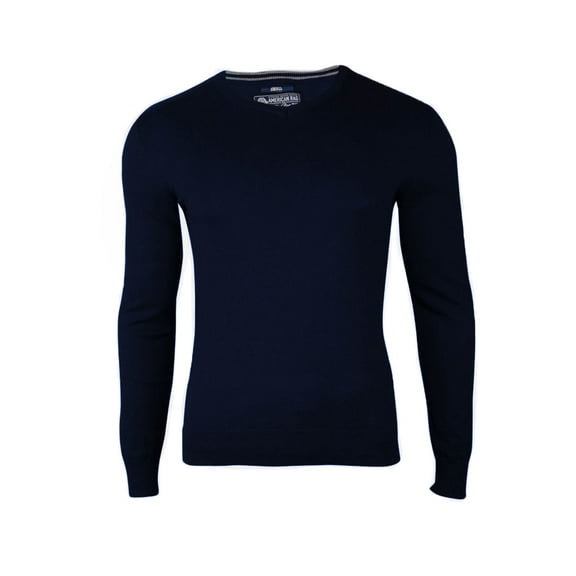 American Rag Men's Solid V-Neck Knit Sweater