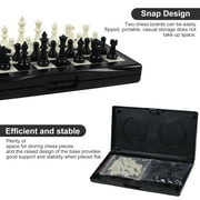 Chess Set, Foldable, Travel Friendly Chess , Great for School, Camping, Parties and More