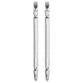 thumbnail image 1 of Uxcell 2pcs Punta de destornillador magnética de doble extremo 6mm PH2/SL6 5"/125mm 1/4" Shank Phillips cruzado ranurado plano, 1 of 7