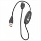 thumbnail image 5 of Cable de Ventilador de Refuerzo USB de 5 V A 12 V Cable de Ventilador USB Ajustable de 4 Cable de Ventilador de Chasis USB A 12 V con 3 Velocidades Ajustables, 5 of 5
