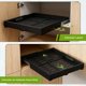 thumbnail image 4 of Organizador de Gabinete Extraíble, Cajones Deslizables para Utensilios de Cocina, Almacenamiento de Cocina, Organizador de Alacena para Armario Estante, Negro, 4 of 4