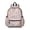 Unicorn and Star Pink Pattern-2, variant on Unicorn and Star Pink Pattern Cute School Backpack with Padded Back and Adjustable Shoulder Straps 13.4"x11"x4.7"