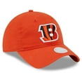 thumbnail image 3 of Women's New Era  Orange Cincinnati Bengals  Main Core Classic 2.0 9TWENTY Adjustable Hat, 3 of 6