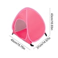 thumbnail image 3 of Portable Pet Tent Lightweight Dog Cat Shelter Breathable Mesh Sun Protection Foldable for Indoor Outdoor Camping Picnic Park Outing for Small Medium Dogs Cats Kittens Puppies Small Pets Supplies, 3 of 6