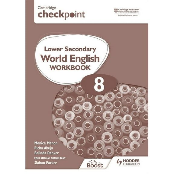Cambridge Checkpoint Lower Secondary World English Workbook 8: Hodder Education Group, (Paperback)