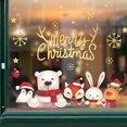 thumbnail image 4 of Decoración de pared de Navidad JAMW copo de nieve pegatina Feliz Navidad, 4 of 5