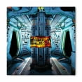 thumbnail image 1 of Outer Space Bandana, Ship Station Base, Unisex Head and Neck Tie, by Ambesonne, 1 of 2