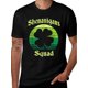 thumbnail image 1 of Camiseta para hombre del Día de San Patricio "Orgullo Irlandés, Escuadrón Shenanigans" - 100 % algodón, suave y cómoda, con estampado de trébol de la suerte, camiseta negra informal para celebraciones, 1 of 6