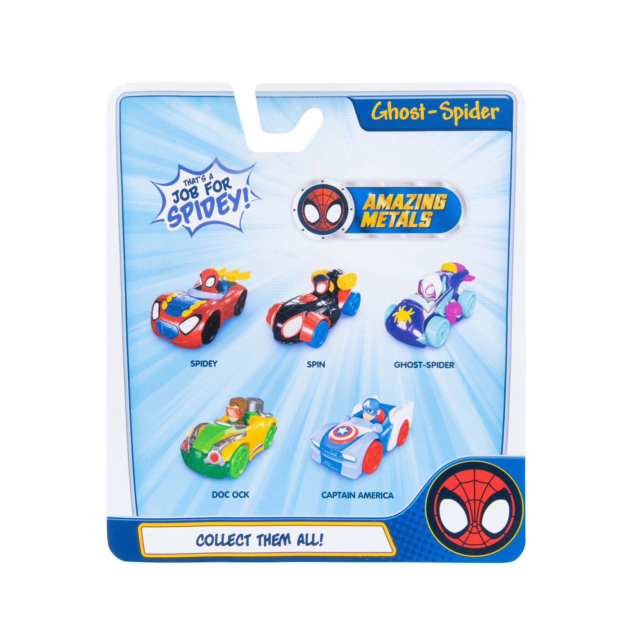 Spidey and His Amazing Friends - Amazing Metals Vehicles: Ghost-Spider