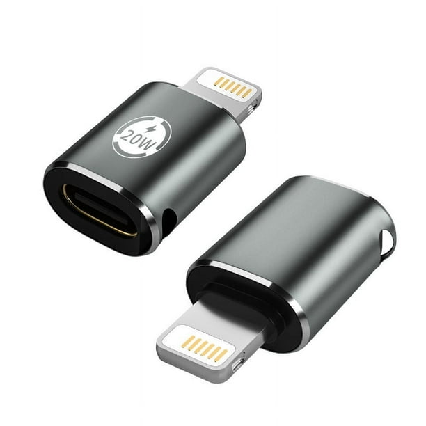 El adaptador hembra C a macho Lighting es adecuado para el adaptador macho Lighting Revolution tipo C que carga OTG