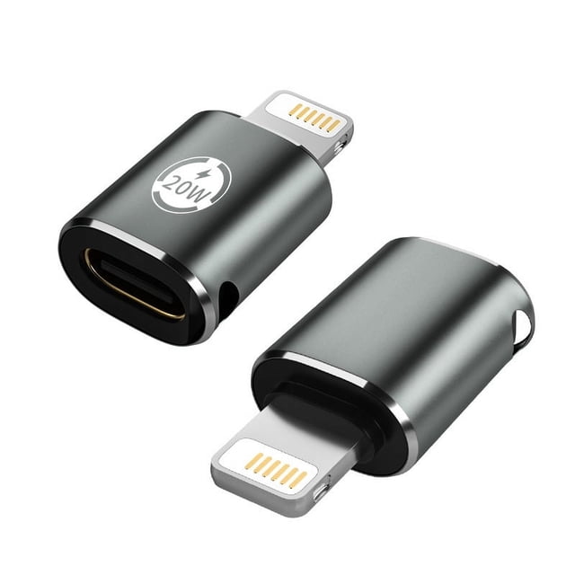 El adaptador hembra C a macho Lighting es adecuado para el adaptador macho Lighting Revolution tipo C que carga OTG