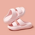 thumbnail image 4 of Xunlbb Lightweight Sandals for Women Comfort Non-Slip Pillow House Sandals Waterproof Shower Shoes Indoor Slides Bathroom Sandals Slip On Slide Sandals Easy to Clean 36-40, 4 of 4