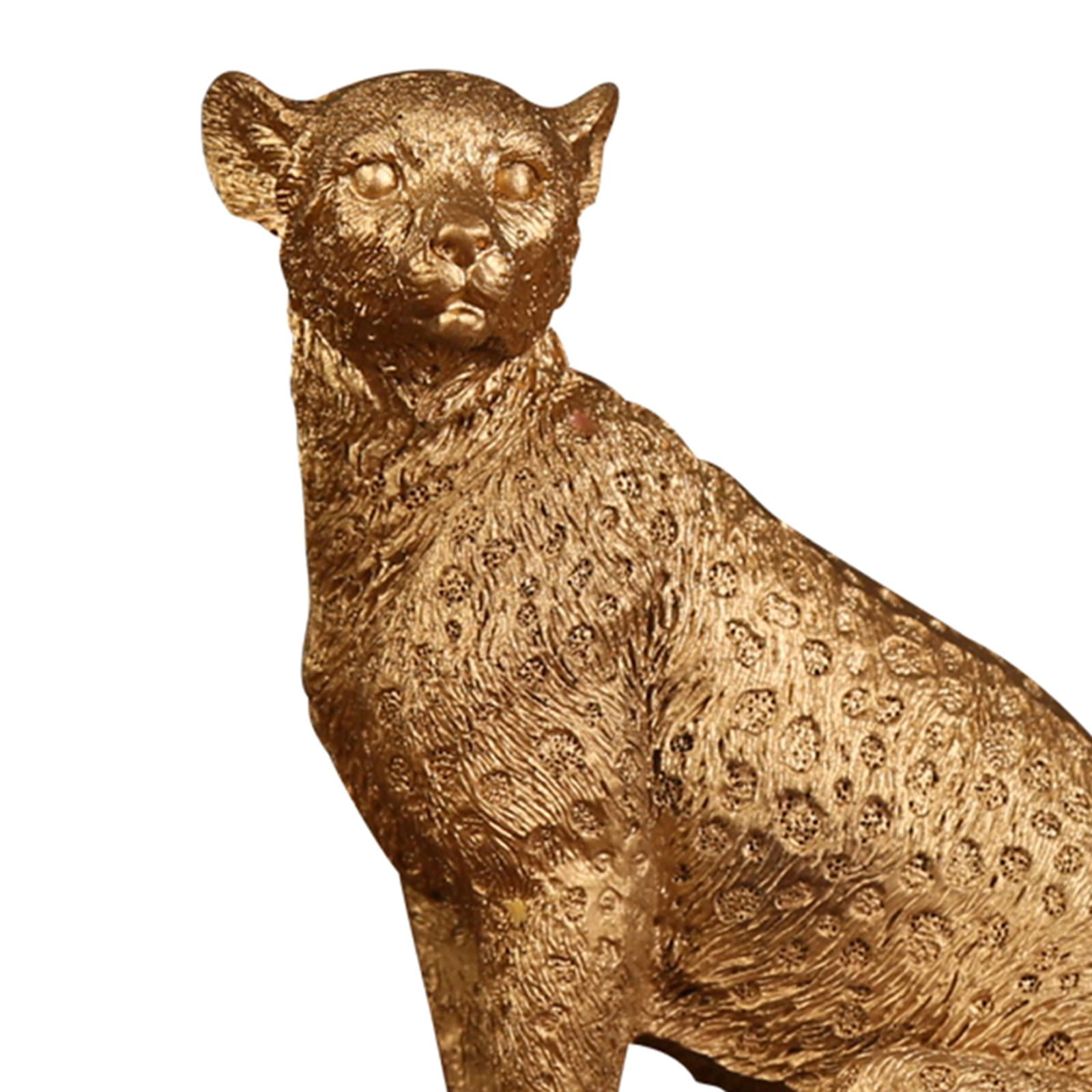 Leopard Statue Cheetah Figurine Brass at Rs 3799, Sector 36