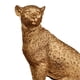 thumbnail image 4 of Estatua de guepardo de resina, figura de animal, escultura de leopardo, para sala de estar, hogar y oficina. Leopardo sentado, 4 of 6