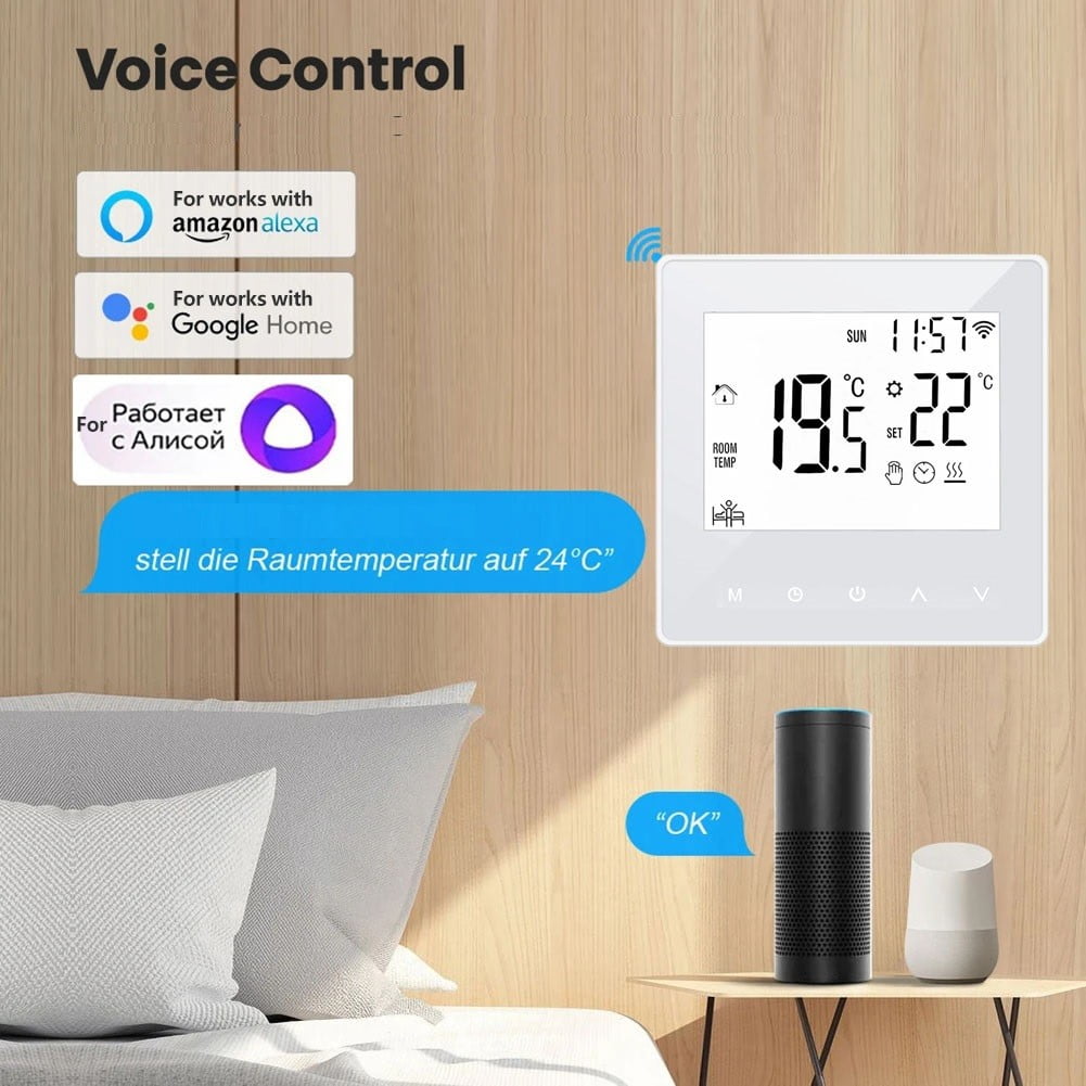 Smart Thermostat Temperature Water Electric Floor Heating Gas Boiler Controller