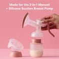 thumbnail image 3 of Botella para extractor de leche Frida Mom de silicona de 150 ml con tapa, 3 of 6