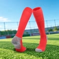 thumbnail image 2 of Bigetiay Youth Football Knee High Socks Athletic Socks for Kids 4 12 Years, Size 8-12 Years, 2 of 4
