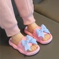 thumbnail image 5 of kpoplk Kids Slide Sandals EVA Cloud Slippers Open Toe Soft Slides Lightweight Non-slip Unisex Children Cozy Summer Flip Flop Shoes(Blue,9), 5 of 5