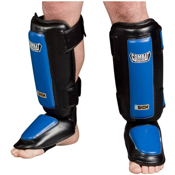 Combat Sports Kickboxing Gel Shock™ Shin Guards Large