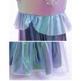 thumbnail image 6 of Ariel Princess Costume for Girls Female Halloween Outfit Fishtail Dress, Little Girsl 3-8Y, 6 of 7