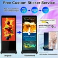 thumbnail image 3 of RDYMONKEY 43" Floor Standing Digital Signage Kiosk - FHD IPS Touch Screen, Android 11 OS, Commercial Advertising Display with Logo Customization, 3 of 15