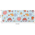 thumbnail image 7 of Red Mushroom Flower Light Pattern Kitchen Rug Mat,Kitchen Runner Rugs Non Skid Washable,Decorative Kitchen Floor Mats for Kitchen,Sink,Laundry,17"x47.2", 7 of 7
